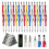 Men'S Tool Pen 6 in 1 Screwdriver Pen Bulk Multi-Function Pen with Refill Ruler Level Ballpoint Pen 1