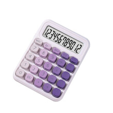 Calculator with Dual Power Supply 12 Digits for Electronic Calculator Home Office School Financial Accounting Tools B