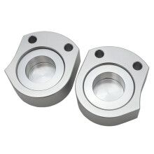 Motorcycle Handle Bar Riser Pads for ZX14R ZZR1400 2006-2018 Moto Handle Bar Increase Pad Parts Silver