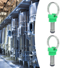 2 pezzi coperchio Ball Lock per Cornelius Keg con valvola di sfogo - Verde