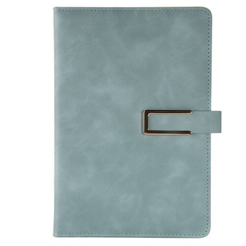 Retro A5 Leatherbound Notebook Soft Leather U-Shaped Magnetic Buckle Business Office Notebook Diary Notebook Light