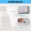 Dimensional Magnetic Transparent Acrylic Weekly Plan Notes Message Board Erasable DIY Magnetic Refrigerator Sticker 9