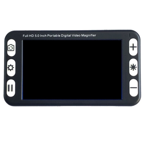 5 Polegadas LCD Display Lupa Portátil Lupa de Vídeo para Baixa Visão Auxílio de Leitura Eletrônico, Lupa de Vídeo Digital Plugue UE