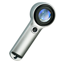 Handheld Magnifying Glass 30X Usb Charging for Reading Antiques Magnifier Glasses Uv- Light Banknote Verification