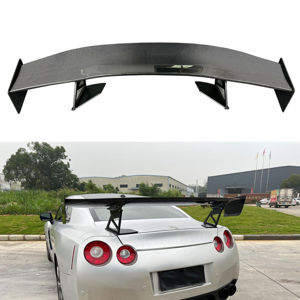 Carbon Fiber Rear Trunk Spoiler Wing For Nissan Gtr R35 20092021 Scratchresistant Custom Fit 9053599451457