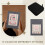 DIY Stitch Book with Tool Set,Embroidery  Book with Needle and Thread Sewing Patterns for Beginners,EmbroideryGift,B 5
