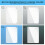 Dimensional Magnetic Transparent Acrylic Weekly Plan Notes Message Board Erasable DIY Magnetic Refrigerator Sticker 8