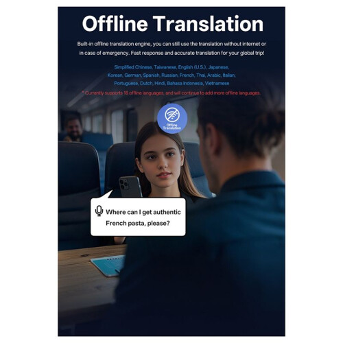 Novo T22 AI CHATGPT  Translator 5,5 Polegadas 142 Idiomas Offline Translator Foto Conversação Simultânea 1