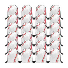 24 Pcs Baseball Drawstring Bag Sports Gym Sports Drawstring Bag Backpack with Drawstring for Adults