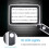 4X Grote Vergrootglas met LED-Lampjes USB Loep Oplaadbare Vergrootglas Handheld Leesvergrootlamp 1
