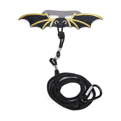 Bearded Dragon Lizard Leash Harness - 3 Size Pack Dinosaur Wing Lizard Sele Koppel för Bearded Dragon Lizard Guld 2