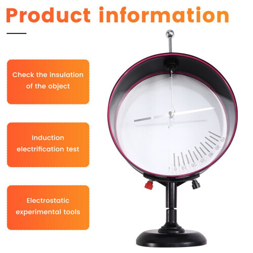 Pointer Electroscope Teaching Instrument, Physics Experiment Electricity Teacher Demonstrates Electrometer 1