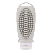 Silicone Travel Refillable Bottle Facial Cleansing Brush Portable Shampoo Bottles Lotion Cosmetics Containers E