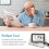 4X Grote Vergrootglas met LED-Lampjes USB Loep Oplaadbare Vergrootglas Handheld Leesvergrootlamp 4