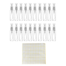 50 St 5ml Sprayflaska Liten Kosmetisk Förpackning Atomizer Parfymflaskor Atomizing Spray Vätskebehållare för Resor