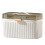 Portable Double Layer Medicine Box – Transparent Plastic, White 14