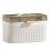 Portable Double Layer Medicine Box – Transparent Plastic, White 15