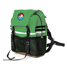 Simulation Backpack Shovel Storage Bag Luggage Bag Handbag Decoration for 1/8 1/10 RC Crawler Car , Green Bag