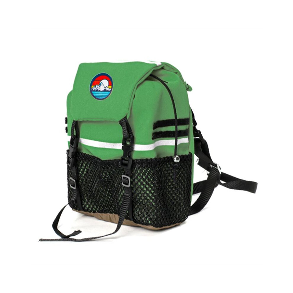 Simulation Backpack Shovel Storage Bag Luggage Bag Handbag Decoration For 1/8 1/10 Rc Crawler Car Bag Green Tauoh