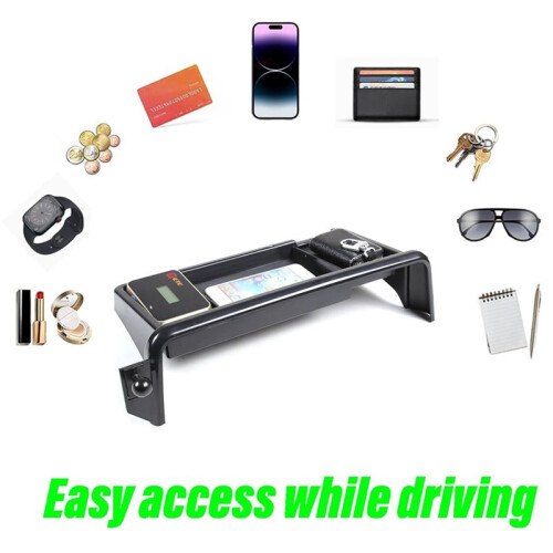 Dash Storage Tray for  Telluride 2020-2024 Accessories,Dashboard Storage Box Screen Insert Tray Organizer Accessories 2