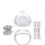 5 St 25 Ml Sprayflaskor Små Kosmetiska Atomizer Parfymflaskor Atomizing Spray Container Glas Sprayflaska för Resor 1