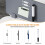 Multi-Functional Silicone Pen Holder Universal Pen Insert Removable Whiteboard Pen Magnetic Pen Clip Pen Cover Fixed 4