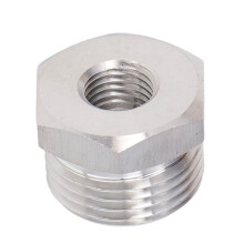 2Pcs 304 Stainless Steel Cola Barrel Adapter