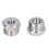 2Pcs 304 Stainless Steel Cola Barrel Adapter 18