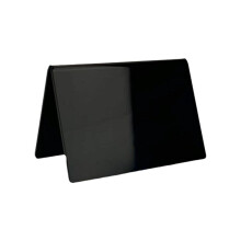 Acrylic Chalkboard Food Signs,Small Food Labels for Partys Buffets,Smooth Black Wedding Place Cards,12pcs