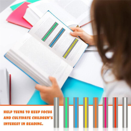 100 Pack Back to School Guided Reading Strips  Reader Highlight Strips Overlay Highlight Bookmarks Help for Student 2