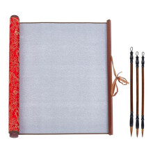 Set per Esercizi di Calligrafia Cinese Senza Inchiostro, Rotoli di Stoffa per Scrivere con Acqua, Cinese Tradizionale per Principianti, Stile di