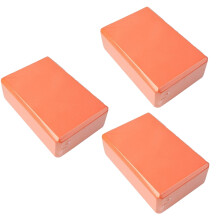 Yoga Bricks, Exercise Bricks, Yoga Supplies, Children'S Dance Bricks, High-Density Foam Bricks Orange