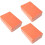 Yoga Bricks, Exercise Bricks, Yoga Supplies, Children'S Dance Bricks, High-Density Foam Bricks Orange 1