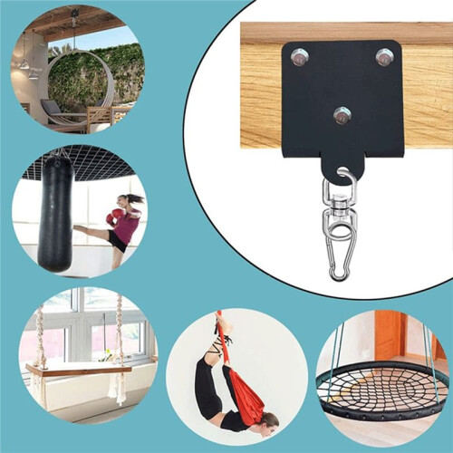 Heavy Duty Boxing Bag Holder Wall Mount Training Sandbag Hook 360 Rotating Ceiling Mount  Hook 2