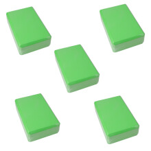 Yoga Blocks  Bricks Reinforcement Mat Sports Yoga Supplies Home Gym Equipment Fitness Green