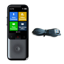 Traducteur Vocal Intelligent T11, 138 Langues, Compatible WiFi, Traduction en Temps Réel pour les Affaires et les Voyages, Capacités Hors Ligne