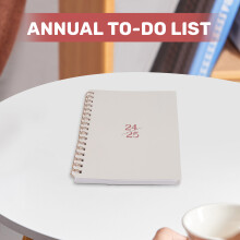 Longevitys Planner 2024-2025 Planer-Notizbuch, Akademischer Kalender, Terminkalender, To-Do-Tagebuch für Produktivität