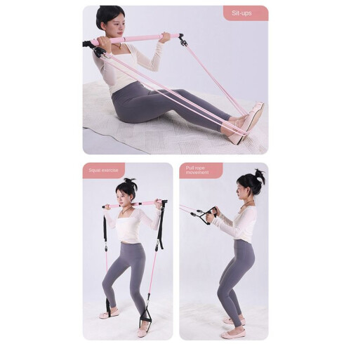 Set Spännrep Yoga Träning Träningsutrustning Hem Elastiskt Rep Spännrep Dra 1