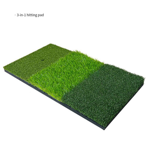 Mat Portable with Rubber Socket Simulated Lawn  Training Lawn Mat 1