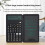 Calculator with Writing Board 12 Digits LCD Display Function Calculator Portable Calculator for Office School Black 5