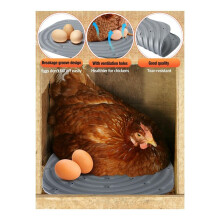 8 Pacotes de Almofadas de Nidificação de Frango Laváveis para Postura de Ovos, Forros de Caixa de Nidificação para Galinheiro, Maca de Frango