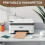100 Sheets A4  Printable Sticker Self Adhesive Sticker Label Paper Sheet for Laser Inkjet Printer Copier 5