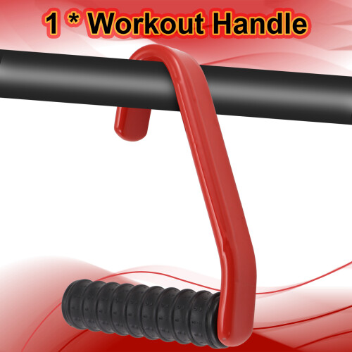 Gyms Vertical Grip Handle Pulls  Resistance Band Handle Exercises Band Attachments Handle for Pulls- Workouts,B 1
