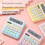 Candy-Colored Desktop Calculator for Office & School, Student Stationery, Ideal for Calculations D 7