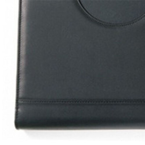 A4 Zipper Calculator Binder Conference File Pad Folder Briefcase Tablet Portable Circular Handle File Bag 1