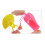 Plastic Whistle Colorful Cheer Referee Whistle with Lanyard (Random Color) 7