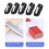 10PCS Random Color Carpenter Pencil Sharpener Manual Pencil Sharpener for Flat Carpenter Pencils 7
