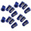 15pcs Octagonal Carpenter Pencil Sharpener Square Oval Carpenter Pen Manual Sharpener Dark 1