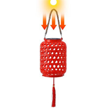 Lanternes de Jardin D'Extérieur Suspendues, Lampes de Jardin Décoratives D'Extérieur, Lampes de Camping LED Étanches Vintage pour Cour, Porche A