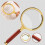 Handheld Magnifier 60/70/80/90mm Lens Magnifier Suitable for Science, Elderly Reading, Checking Maps 4